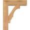 Ekena Millwork Balboa Block Smooth Bracket w/ Offset Brace, Western Red Cedar, 5 1/2"W x 16"D x 20"H BKT0604X16X20BOA05SWR - alternate 3